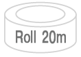 Tape roll 20 m 