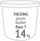 Plastic bucket, 14 kg, База Т.